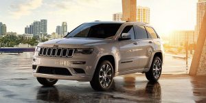white 2021 Jeep Grand Cherokee