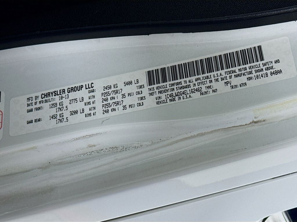 2014 Jeep Wrangler Unlimited Unlimited Sport