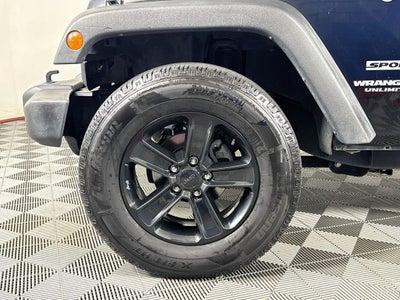 2017 Jeep Wrangler Unlimited Unlimited Sport 4X4-AUTO