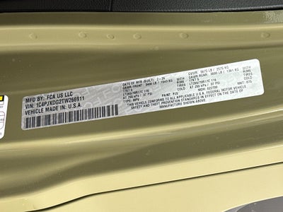 2026 Jeep Wrangler Willys