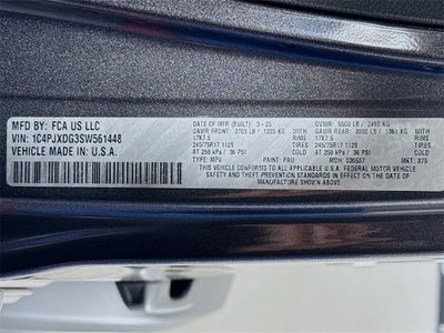 2025 Jeep Wrangler Sport S