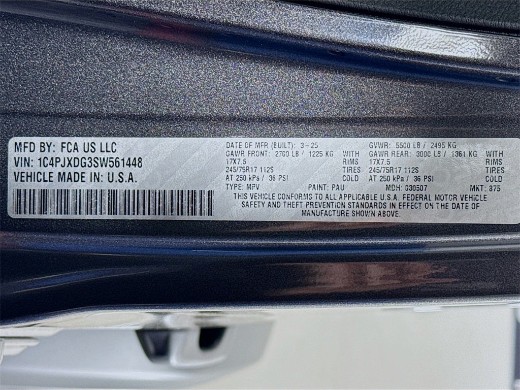 2025 Jeep Wrangler Sport S