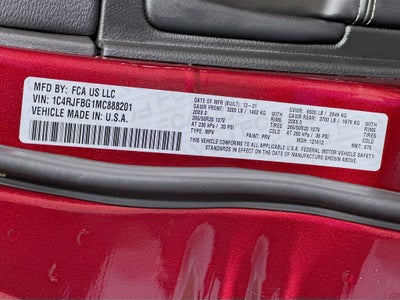 2021 Jeep Grand Cherokee 80th Anniversary Edition