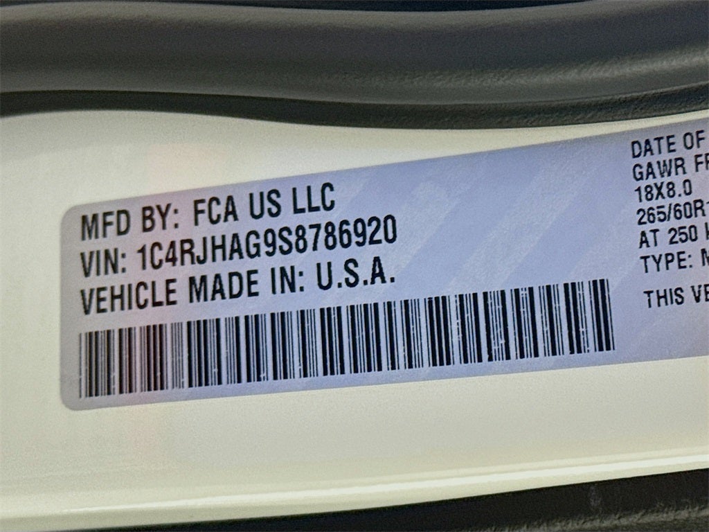 2025 Jeep Grand Cherokee Altitude X