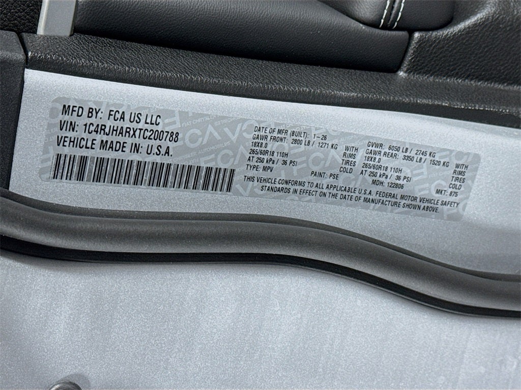 2026 Jeep Grand Cherokee Laredo