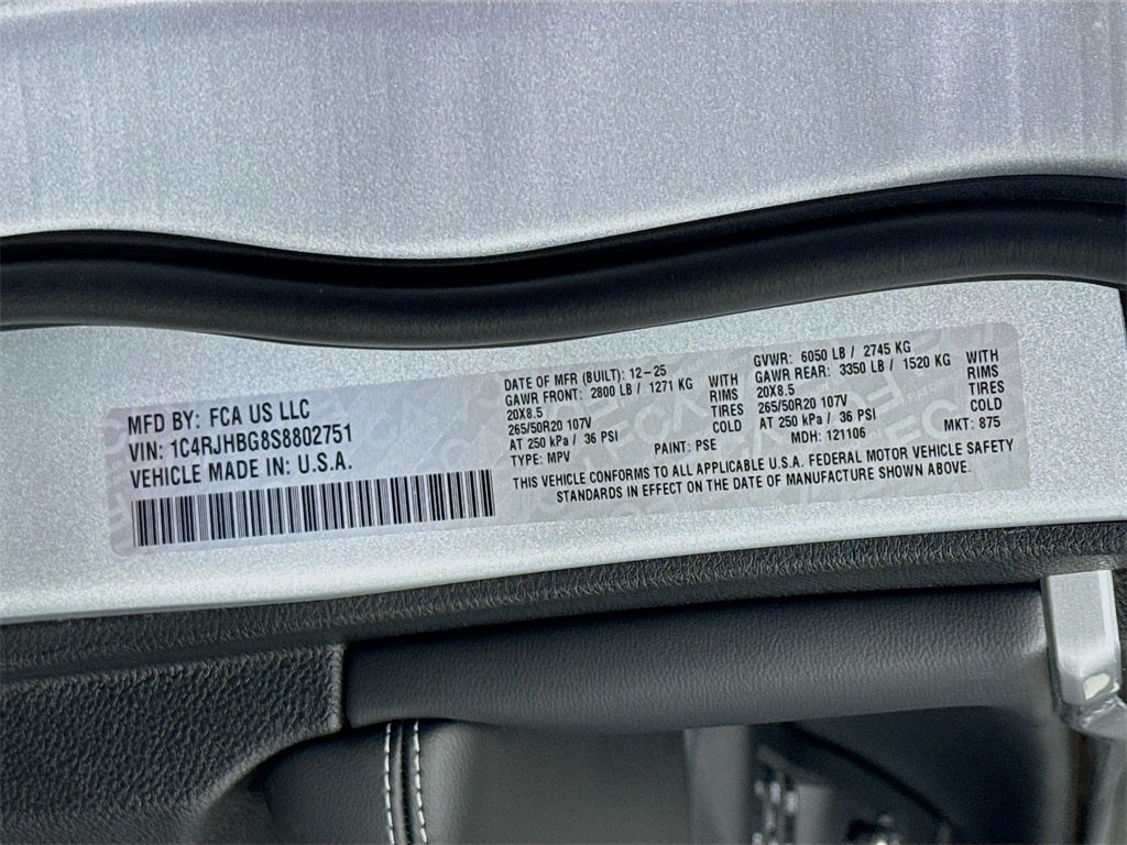 2025 Jeep Grand Cherokee Limited