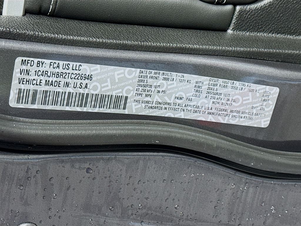 2026 Jeep Grand Cherokee Limited