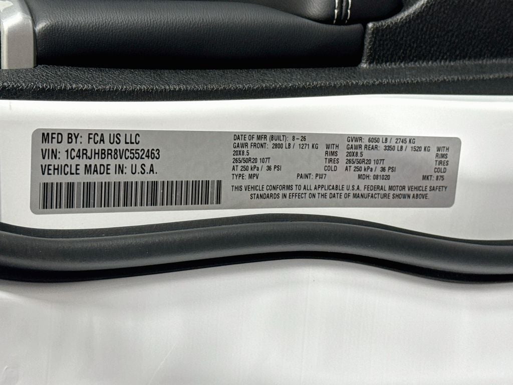 2027 Jeep Grand Cherokee Limited