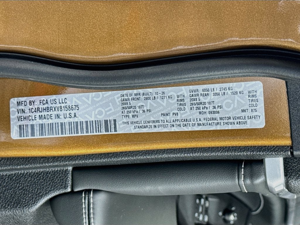 2027 Jeep Grand Cherokee Limited Reserve