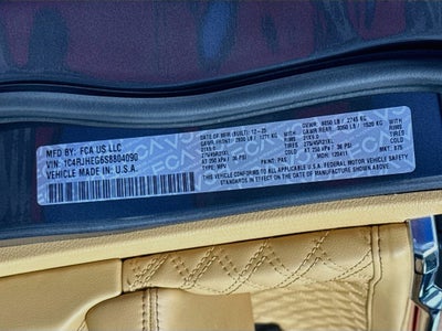 2025 Jeep Grand Cherokee Summit Reserve Reserve 4X4