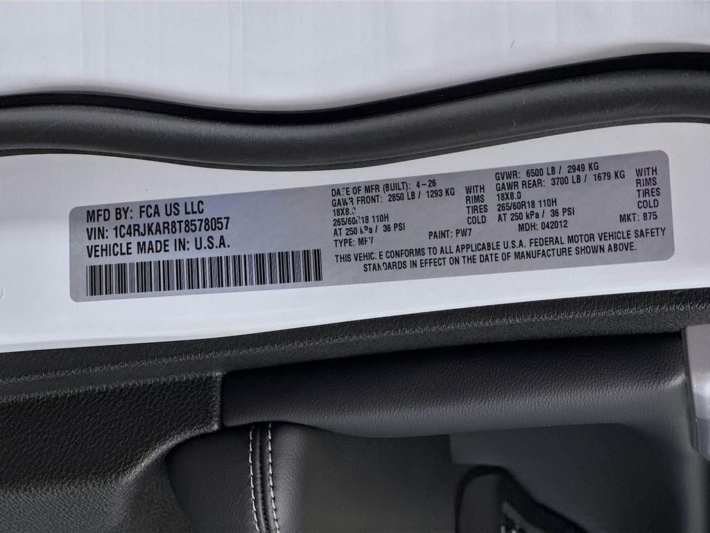 2026 Jeep Grand Cherokee L Laredo