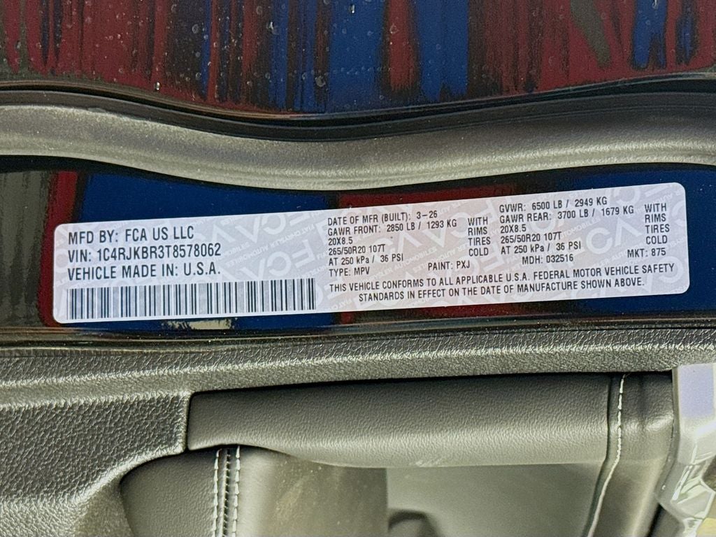 2026 Jeep Grand Cherokee Limited