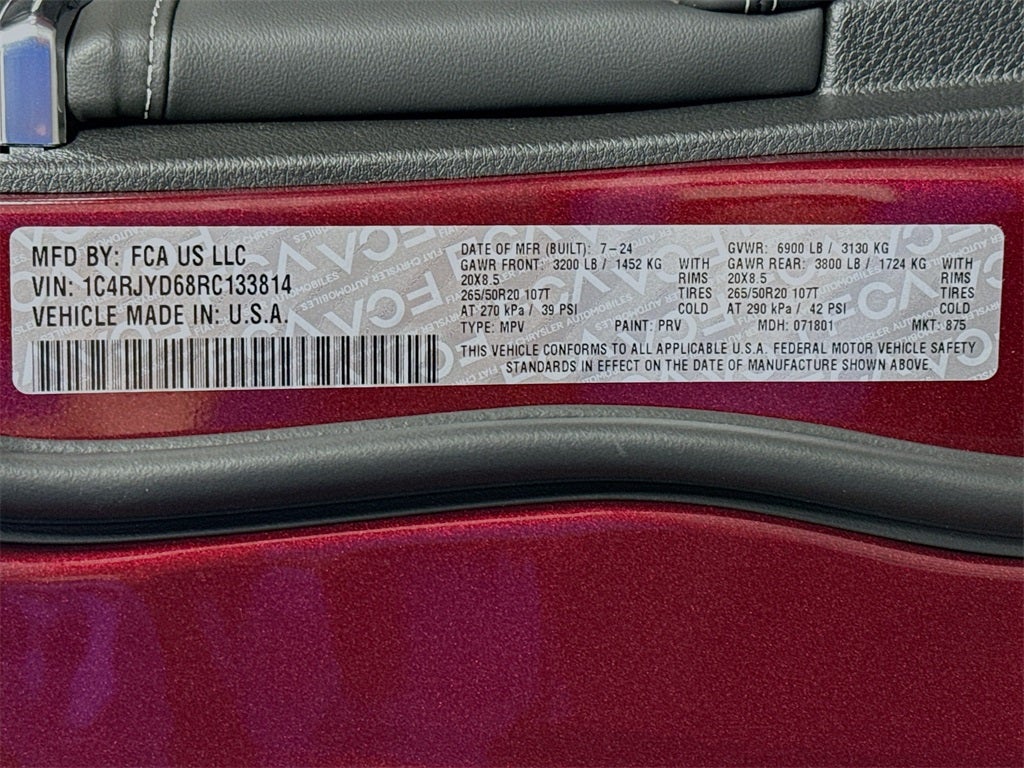 2024 Jeep Grand Cherokee Overland 4xe