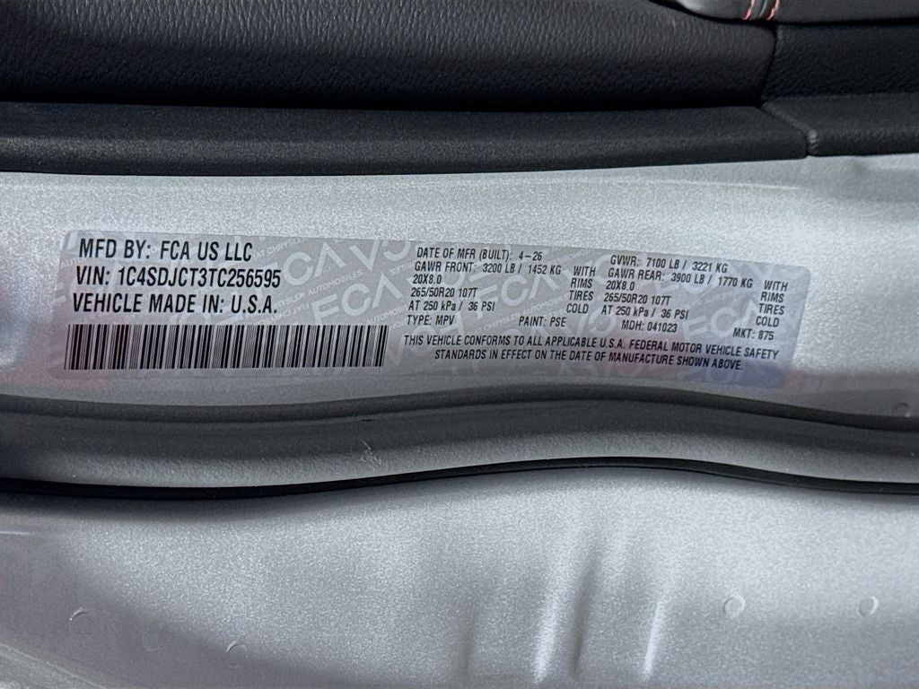 2026 Dodge Durango GT Plus HEMI V8