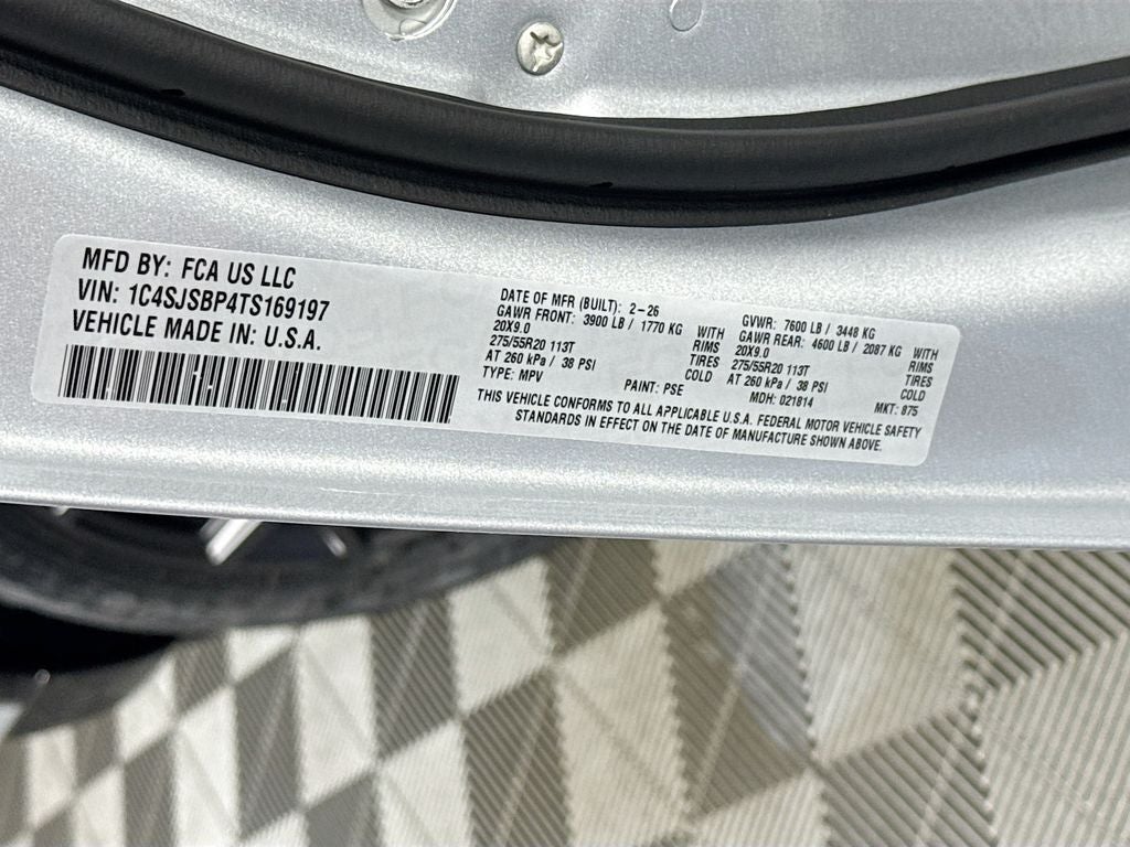 2026 Jeep Grand Wagoneer Limited Altitude