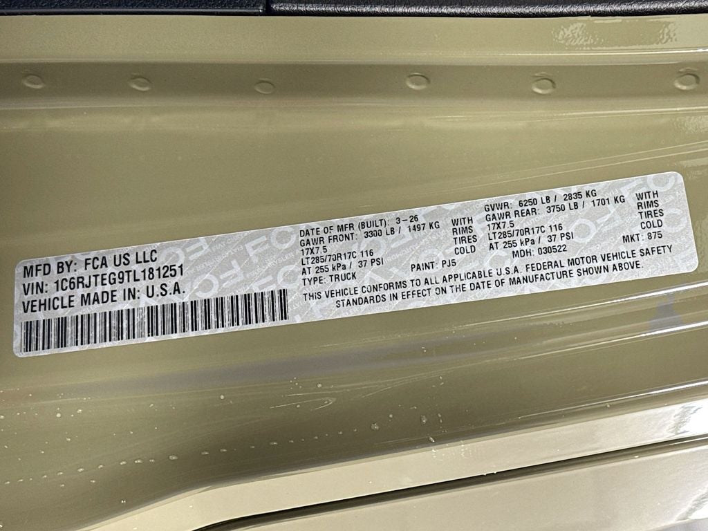 2026 Jeep Gladiator Mojave