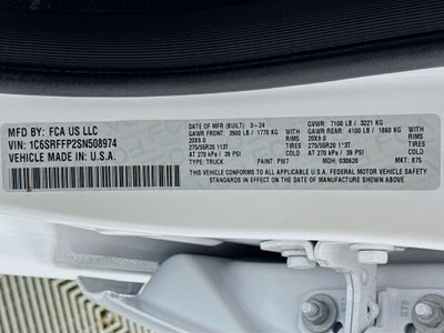 2025 RAM 1500 Big Horn/Lone Star