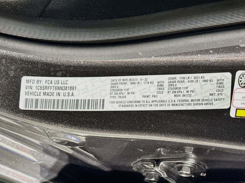 2022 RAM 1500 Big Horn/Lone Star Crew Cab 4X4