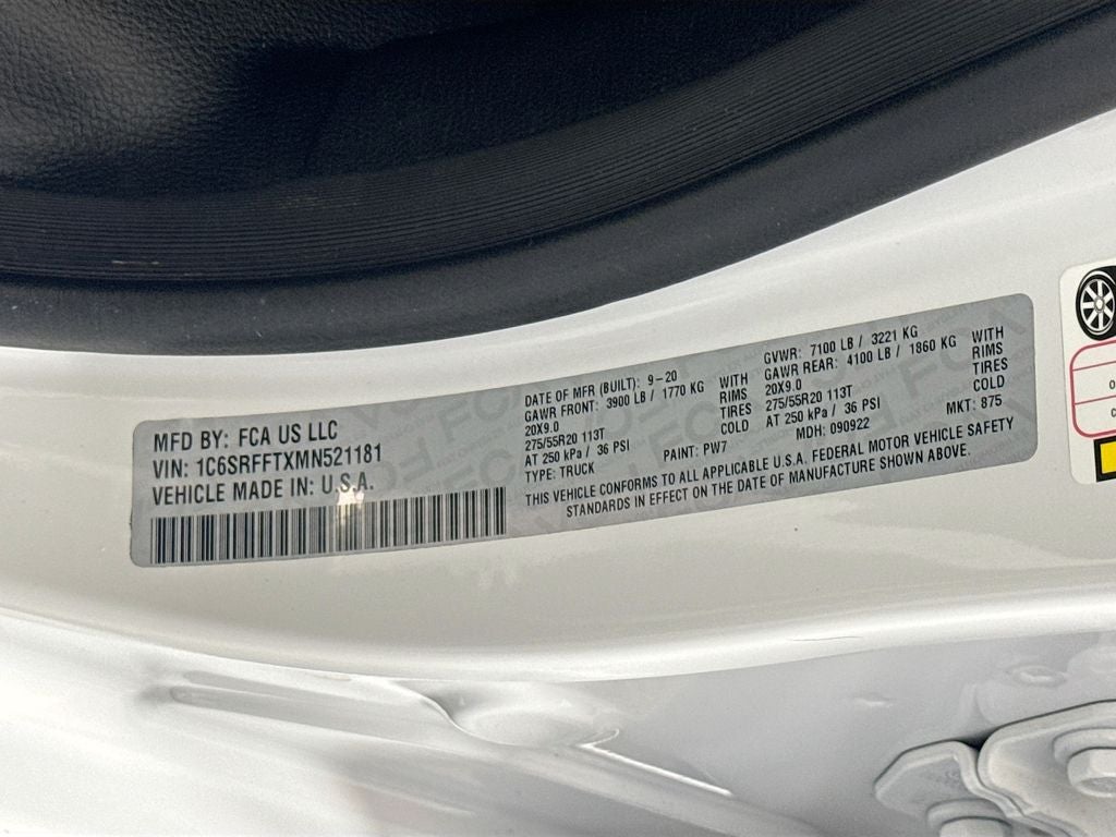 2021 RAM 1500 Big Horn/Lone Star