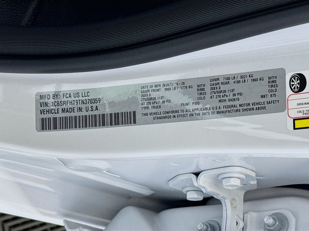 2026 RAM Ram 1500 Limited
