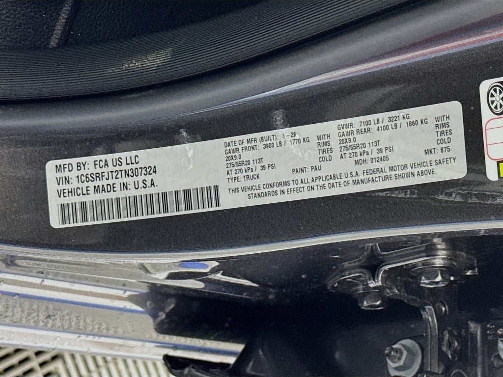 2026 RAM Ram 1500 Laramie