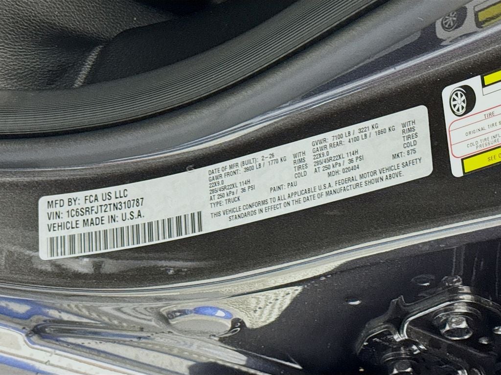 2026 RAM Ram 1500 Laramie