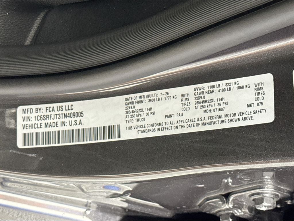 2026 RAM Ram 1500 Laramie
