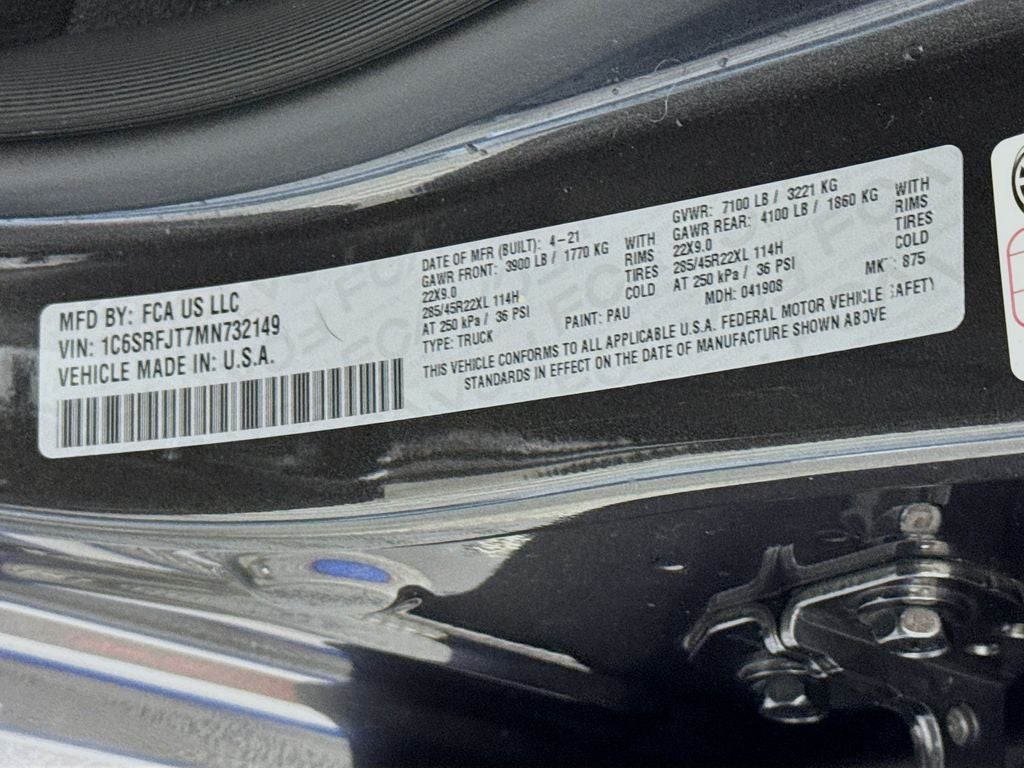 2021 RAM 1500 Laramie