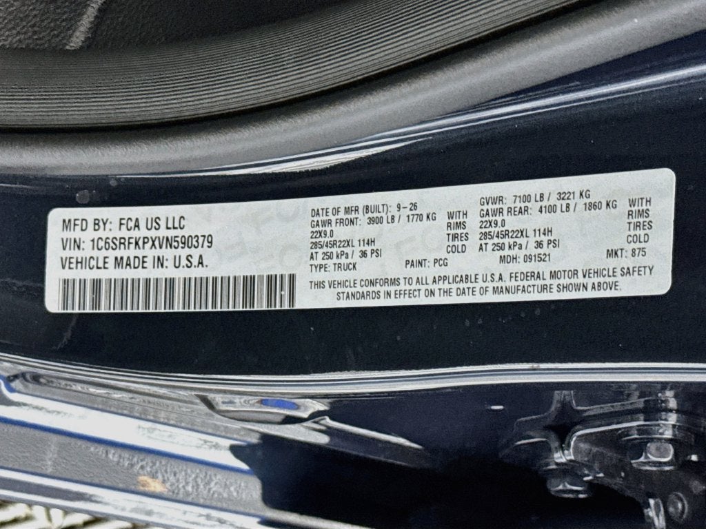 2027 RAM Ram 1500 Tungsten