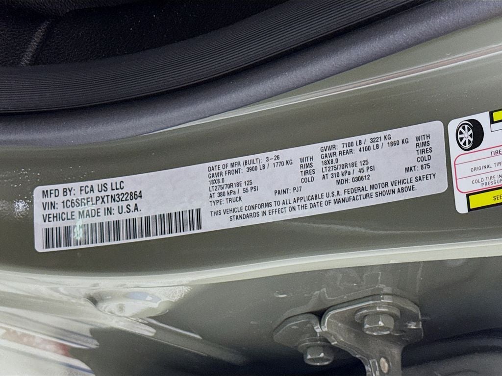 2026 RAM Ram 1500 Rebel