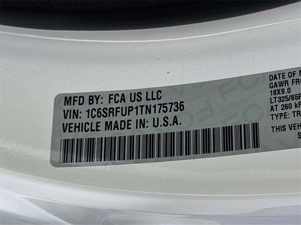 2026 RAM Ram 1500 RHO