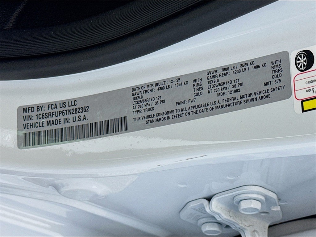 2026 RAM Ram 1500 RHO