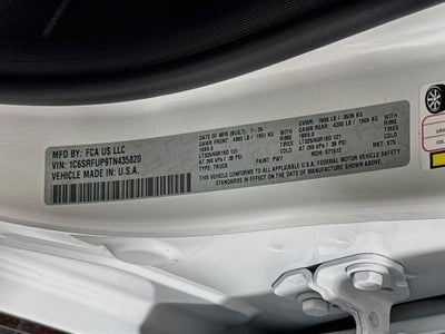 2026 RAM Ram 1500 RHO