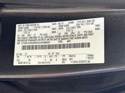 2016 Ford Escape SE 4X4