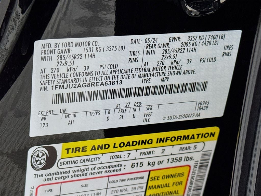 2024 Ford Expedition Limited 4x4 Stealth Perf Edition