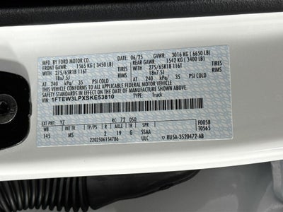 2025 Ford F-150 XLT Super Crew 4X4