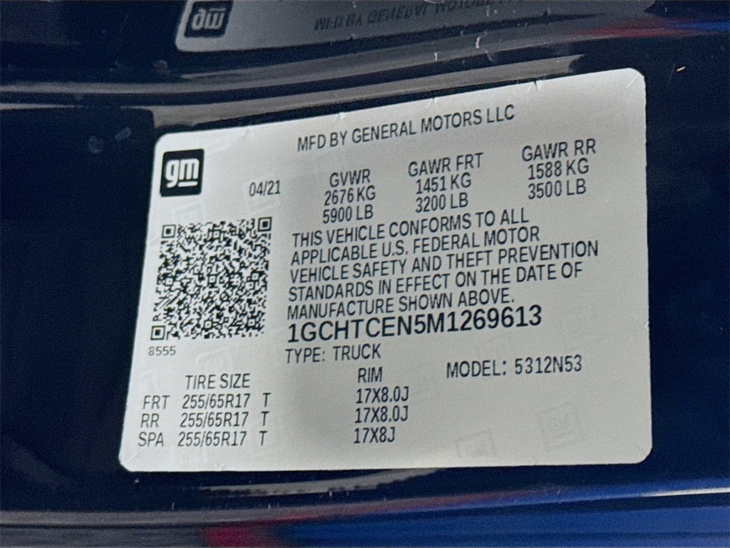 2021 Chevrolet Colorado LT