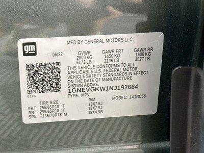 2022 Chevrolet Traverse LT 1LT
