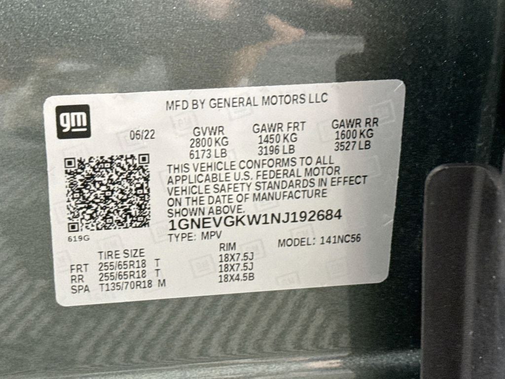 2022 Chevrolet Traverse LT 1LT