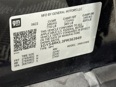 2023 Cadillac Escalade ESV Sport Platinum Onyx Package