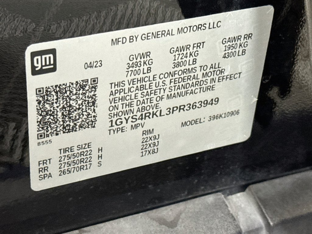 2023 Cadillac Escalade ESV Sport Platinum Onyx Package