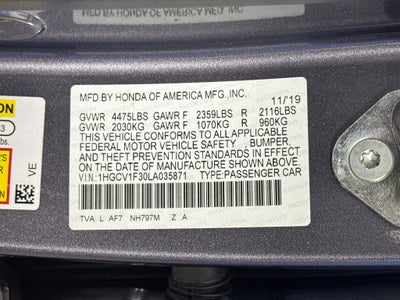 2020 Honda Accord Sport Sedan