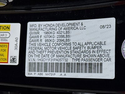 2023 Honda Accord EX