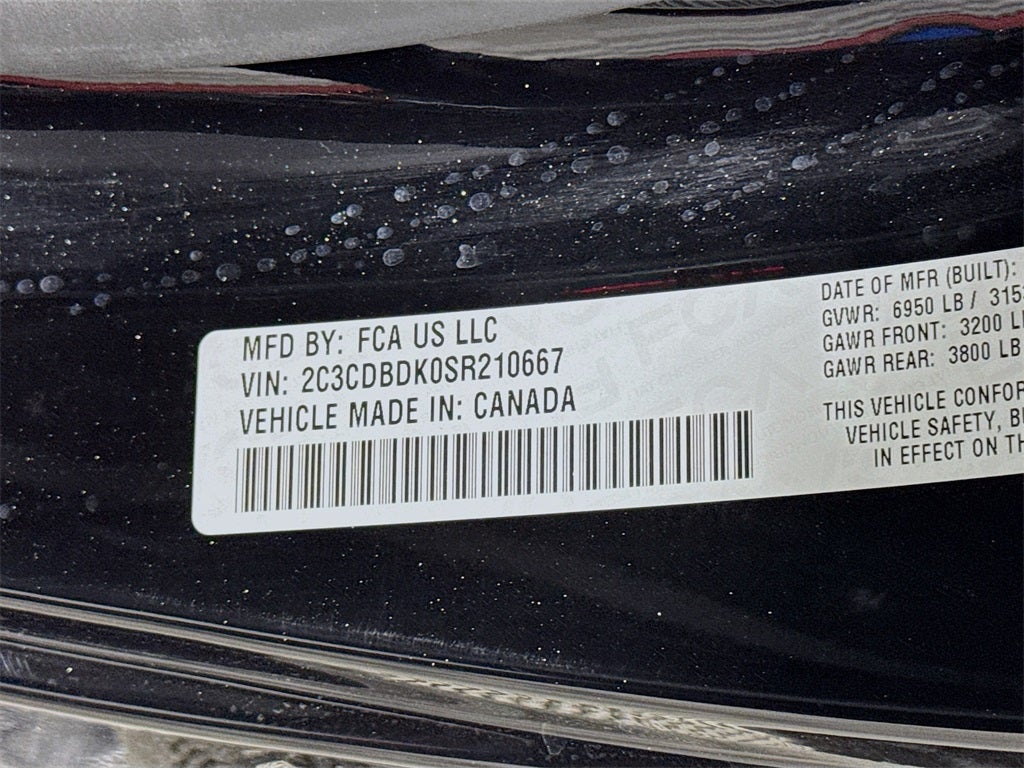 2025 Dodge Charger R/T Scat Pack