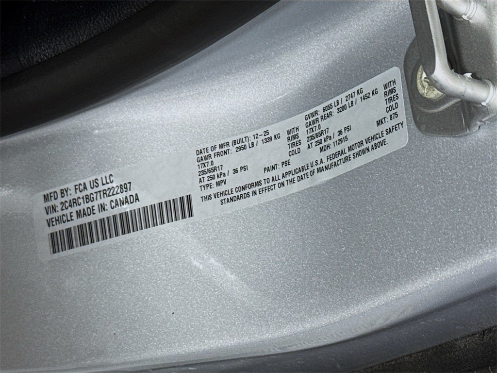 2026 Chrysler Pacifica Select