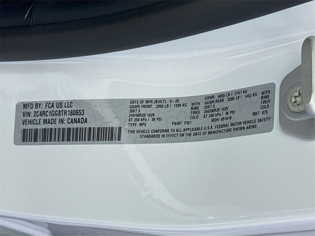 2026 Chrysler Pacifica Limited