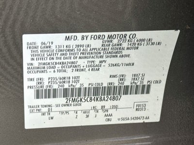 2019 Ford Flex SEL