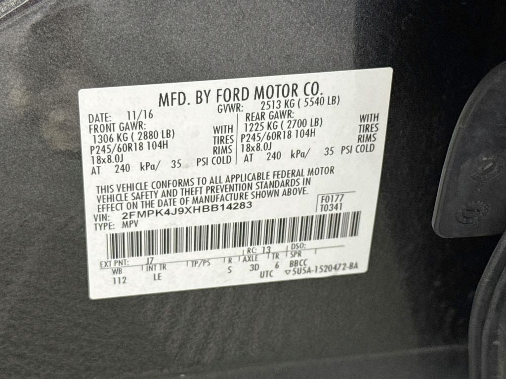 2017 Ford Edge SEL