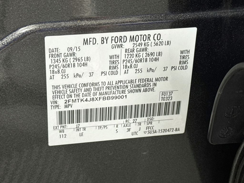 2015 Ford Edge SEL AWD