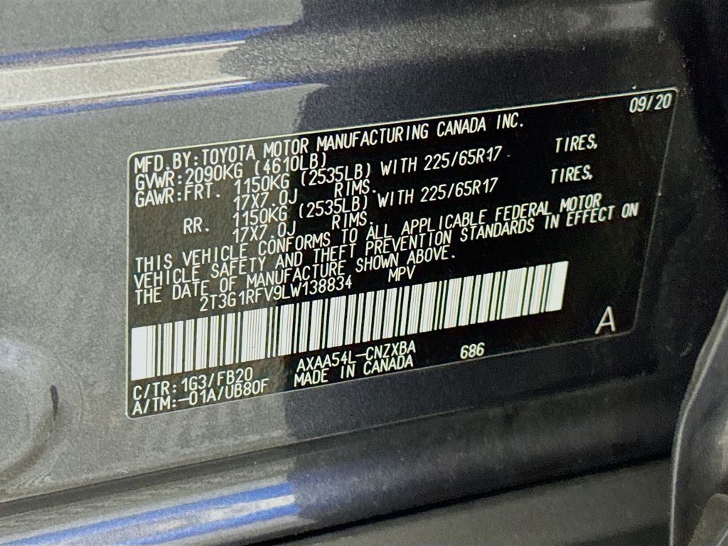 2020 Toyota RAV4 LE